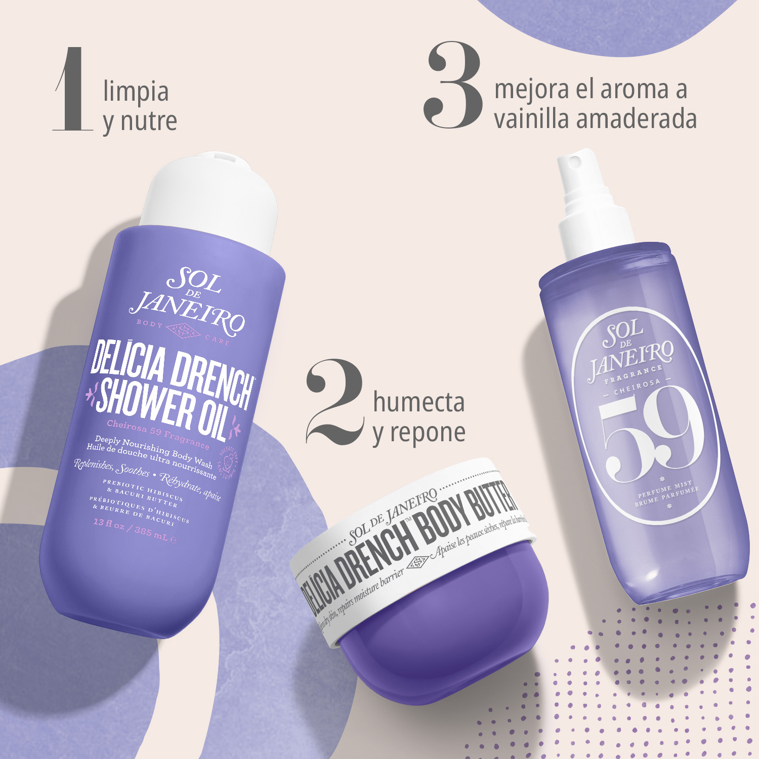DELÍCIA DRENCH™ SHOWER OIL (JABÓN CORPORAL)